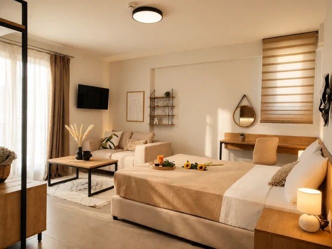 Superior Studio with Balcony & Sofa Bed