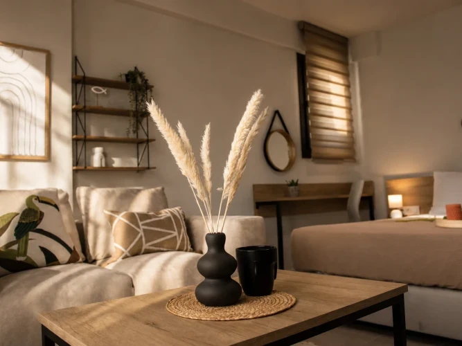 Deluxe Studio with Balcony & Sofa Bed