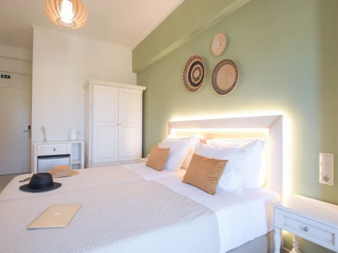 Double rooms with double bed