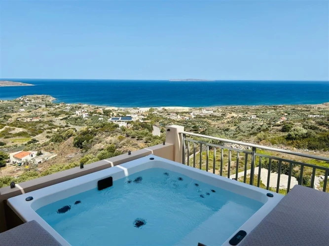 Maisonette with Sea View (private jacuzzi)